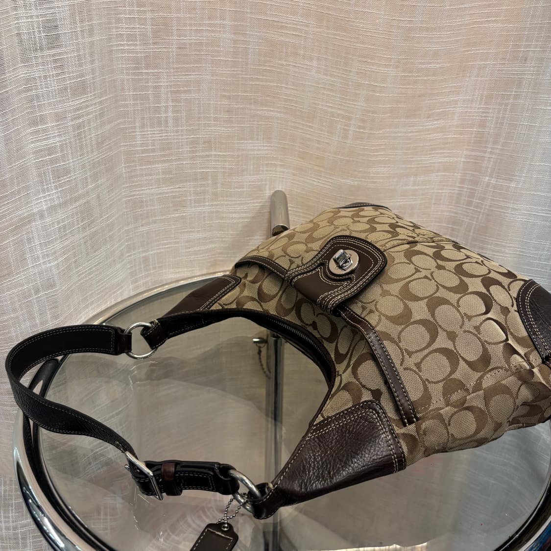 정품 코치 호보 숄더백     상품이미지6