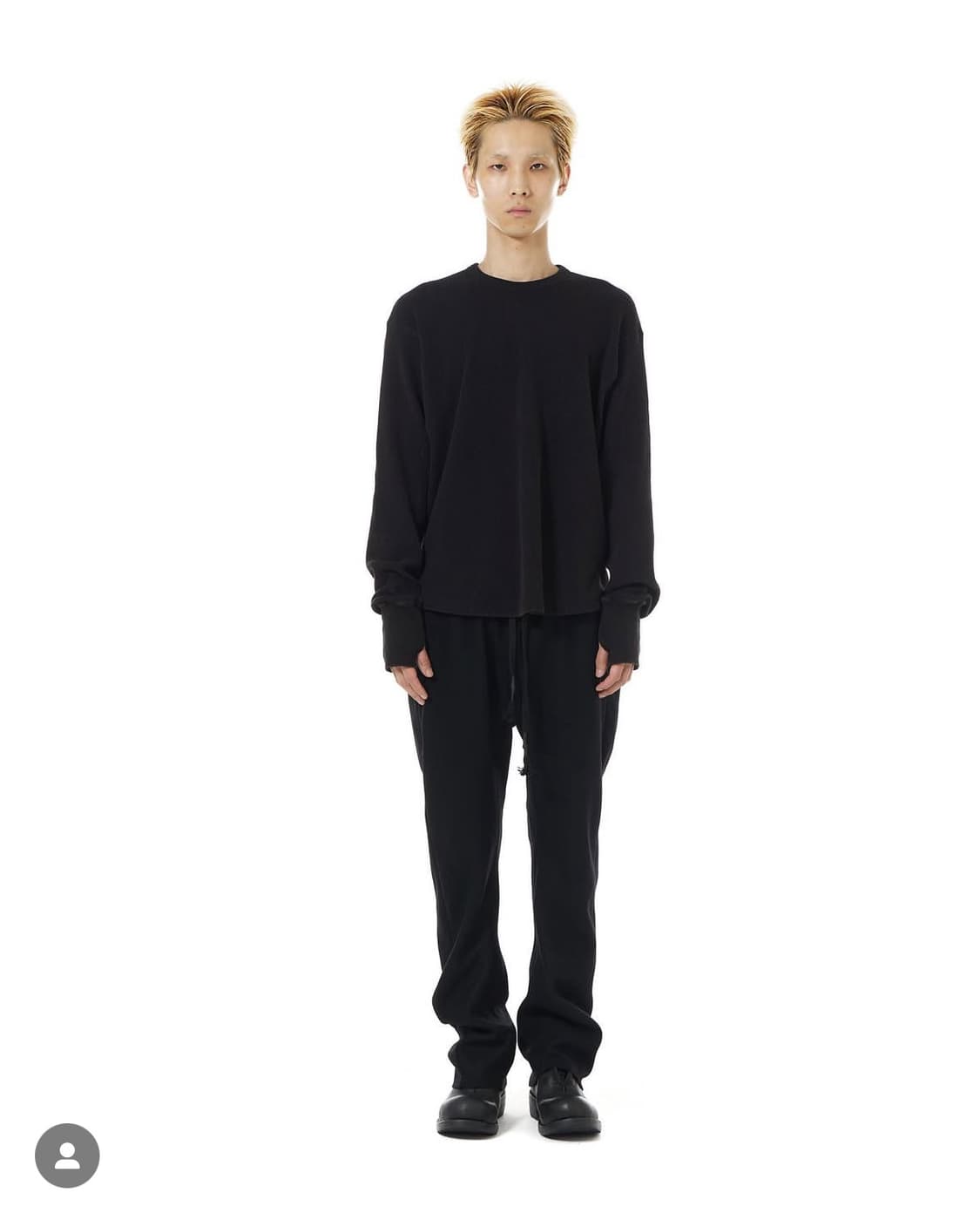 (1) lcbx Thermal t-shirts black 상품이미지1