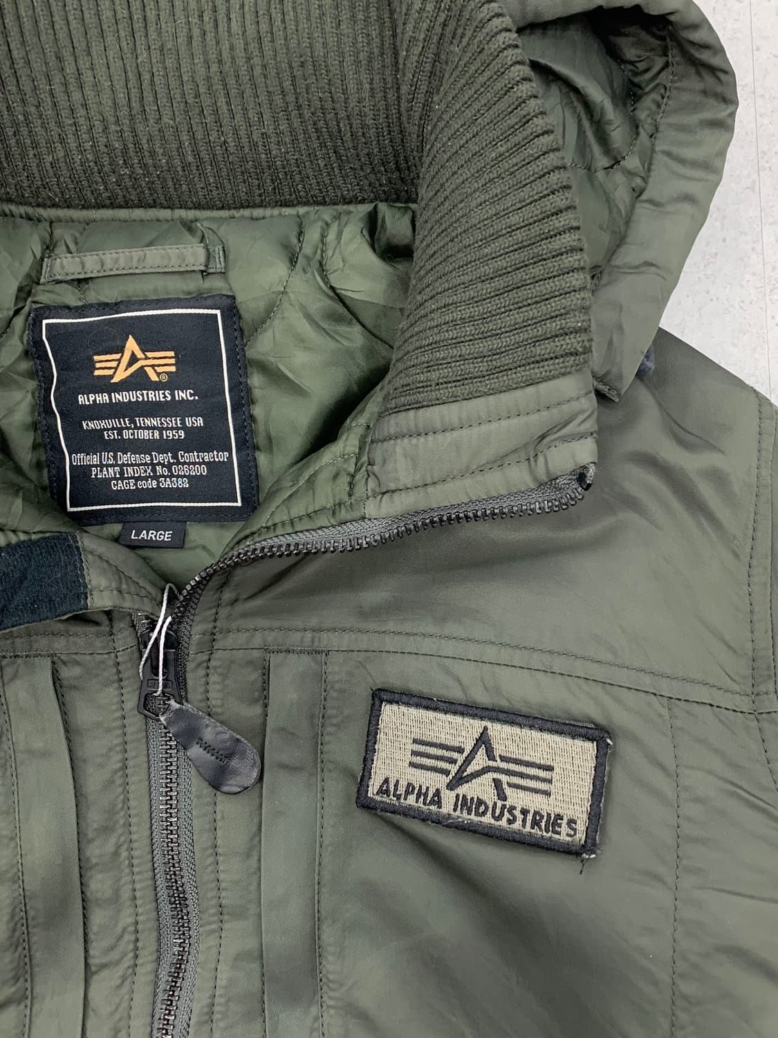 Alpha industries 항공점퍼 ma-1 자켓 상품이미지3