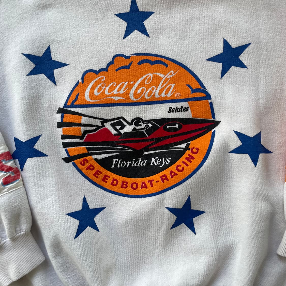 빈티지 코카콜라 보트레이싱 스웻셔츠  상품이미지3