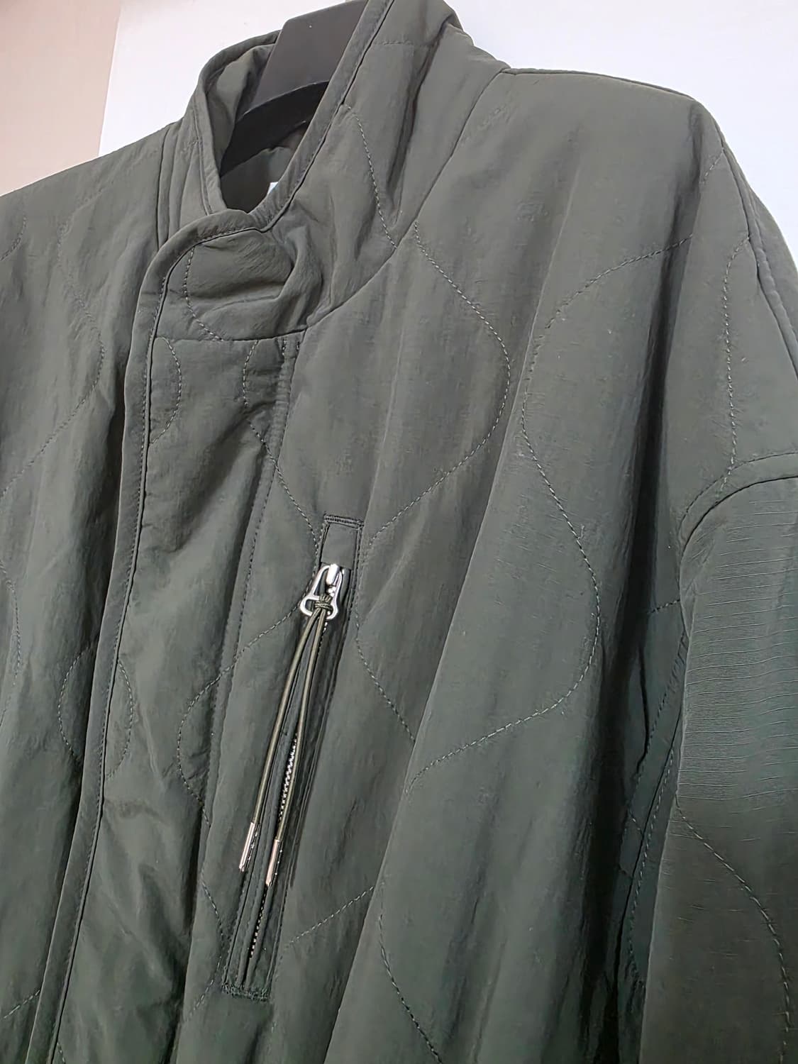 지오송지오 퀼팅 롱자켓 야상 상품이미지3