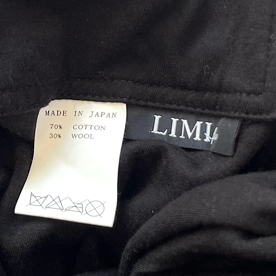 요지 야마모토 리미푸 주름 울 토트백 상품이미지6