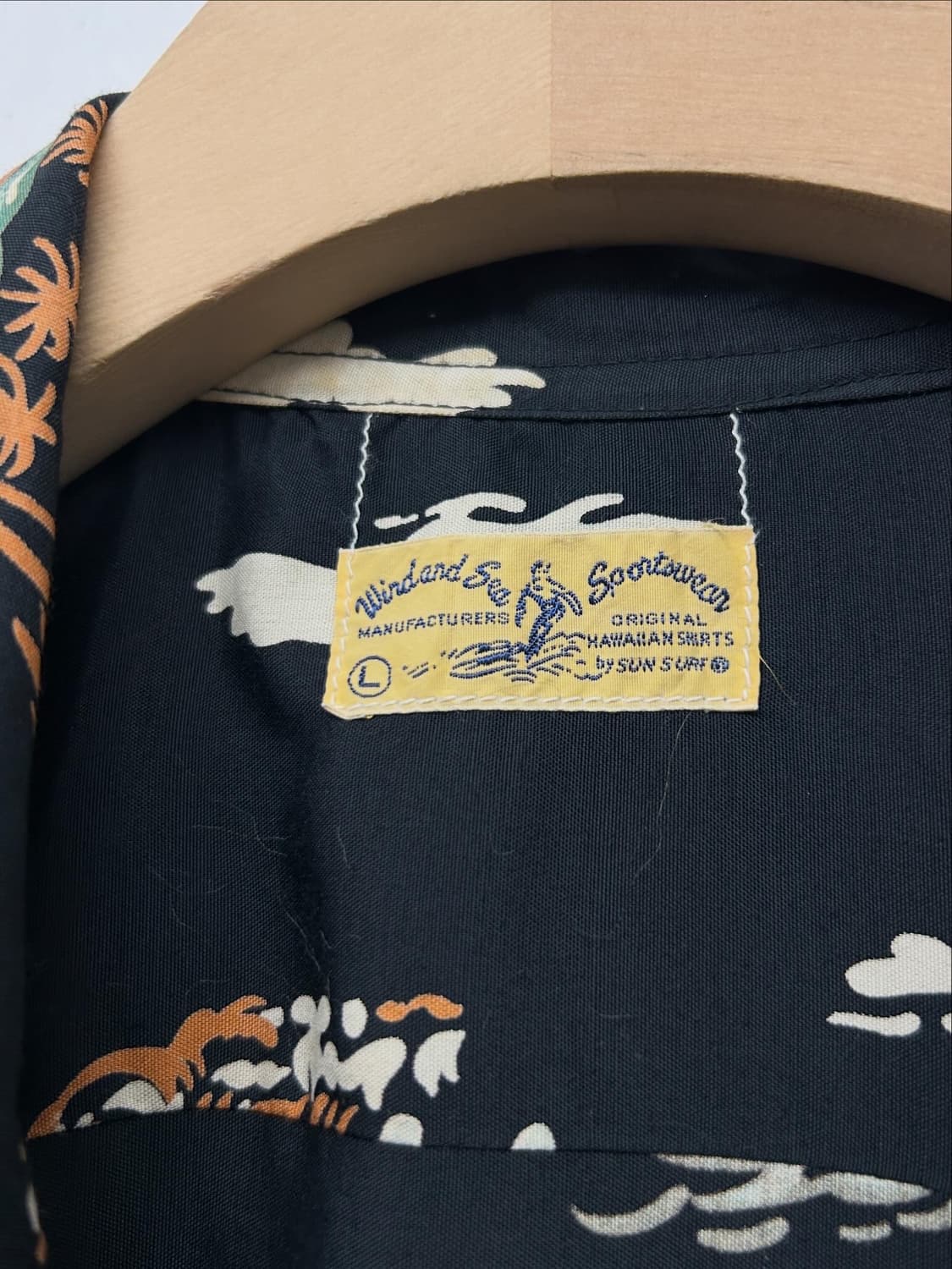 썬서프 레이온 하와이안 셔츠 상품이미지3