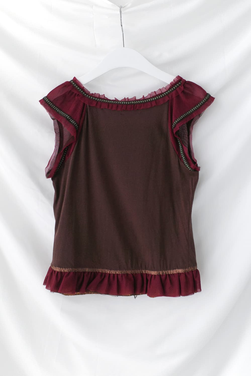 frill sleeveless blosue 상품이미지4