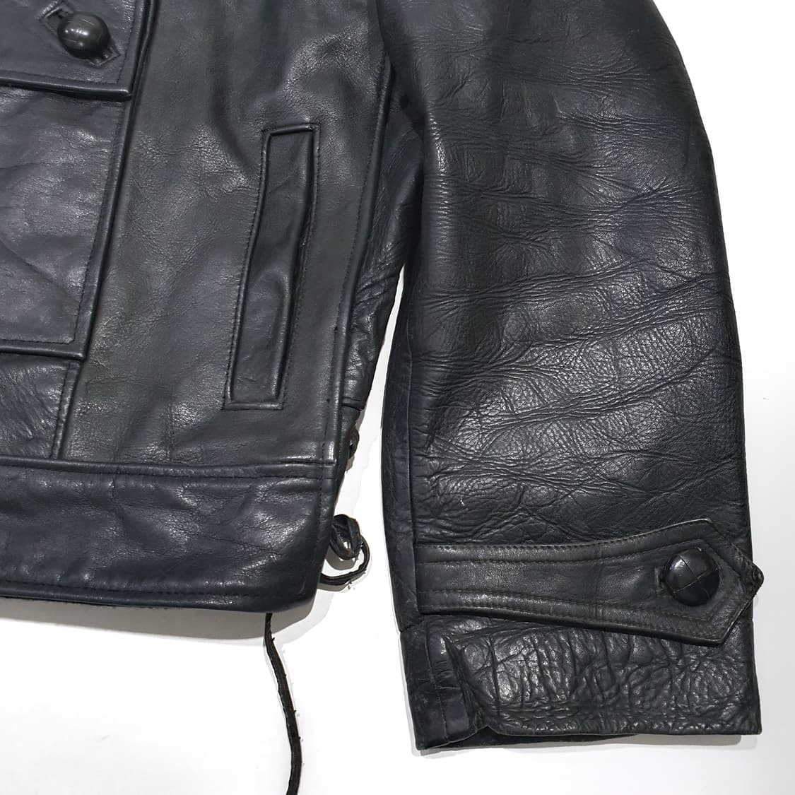 스웨덴 군 모터사이클 자켓 가죽 버전 (100~105) 상품이미지4