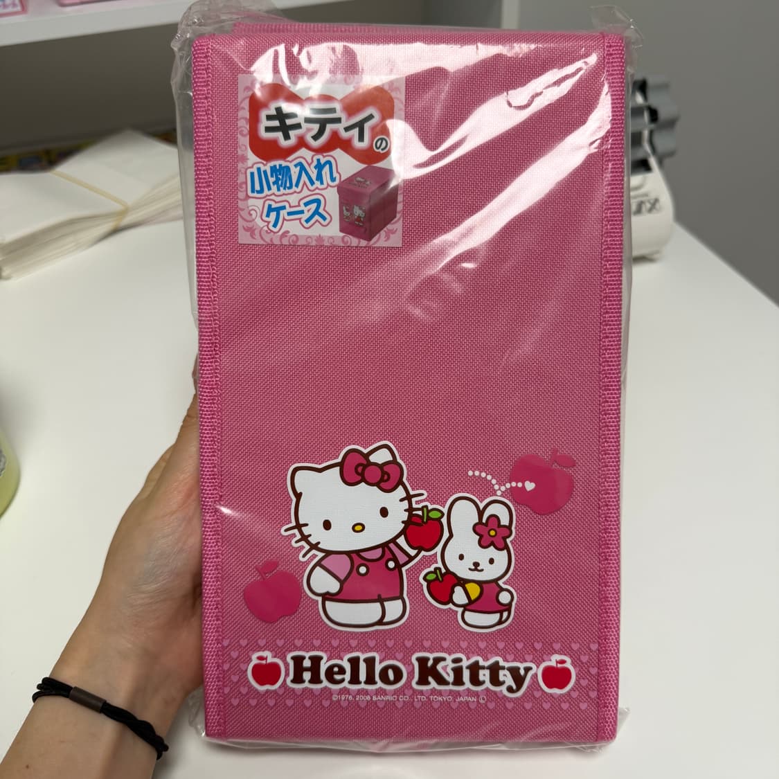 고전키티 패브릭 보관함 상품이미지1