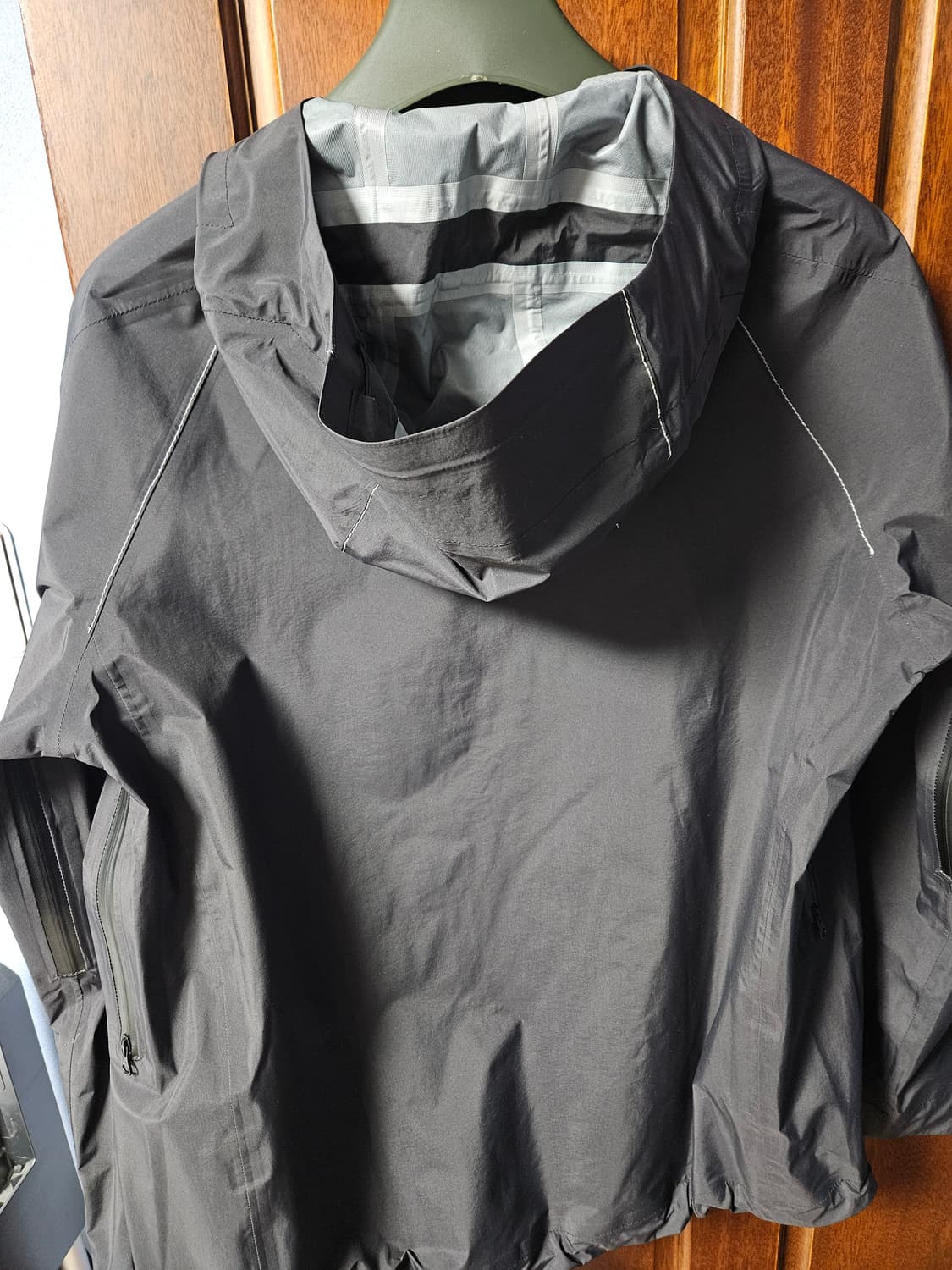 웰터익스페리먼트 바람막이 블랙 새상품 상품이미지4