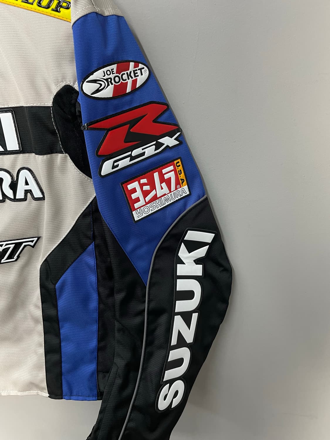 스즈키 요시무라 레더 레이싱 자켓 H1798 상품이미지4