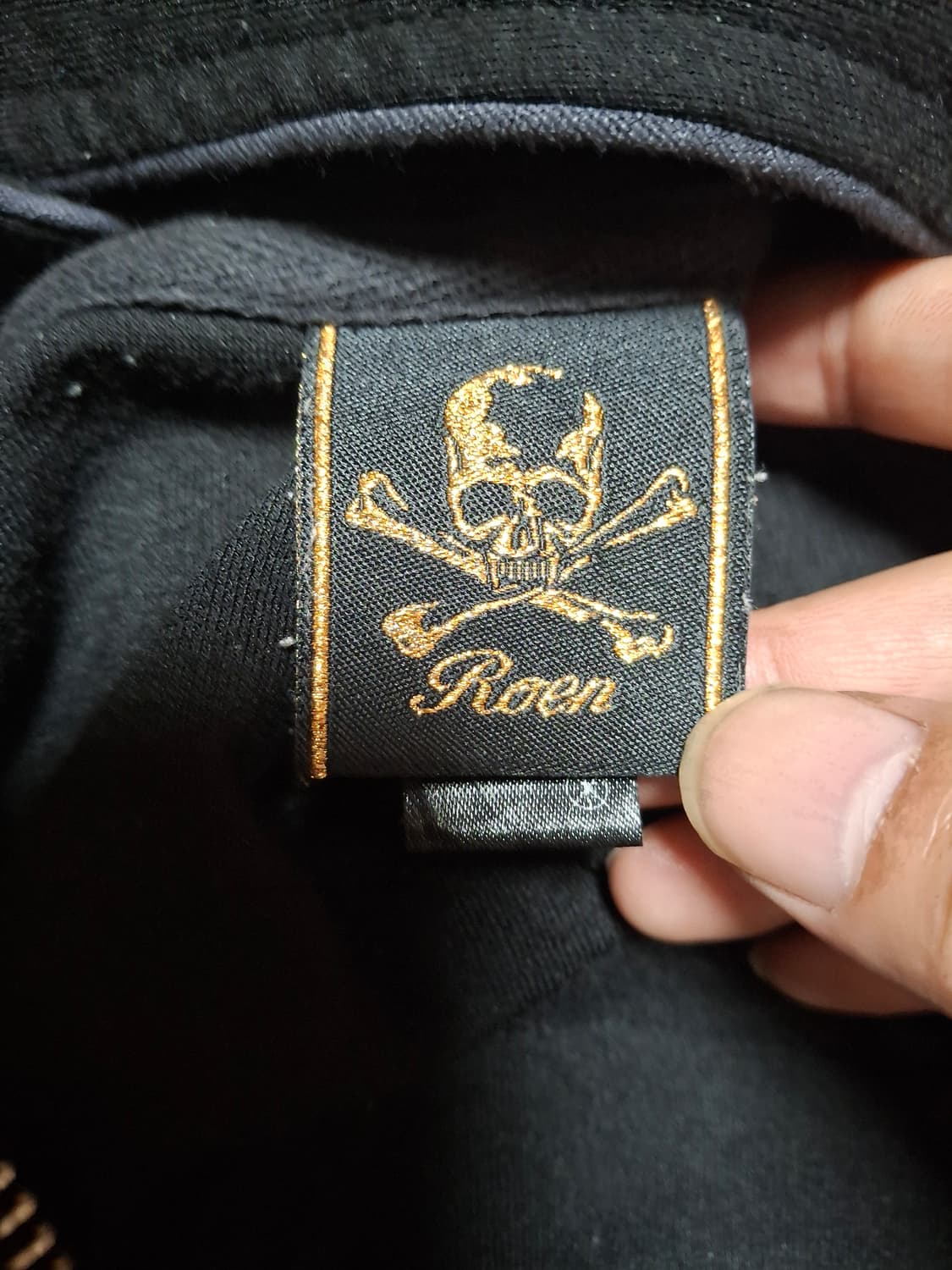 로엔 골드라벨 nowar 스컬 후드집업 파카 상품이미지8