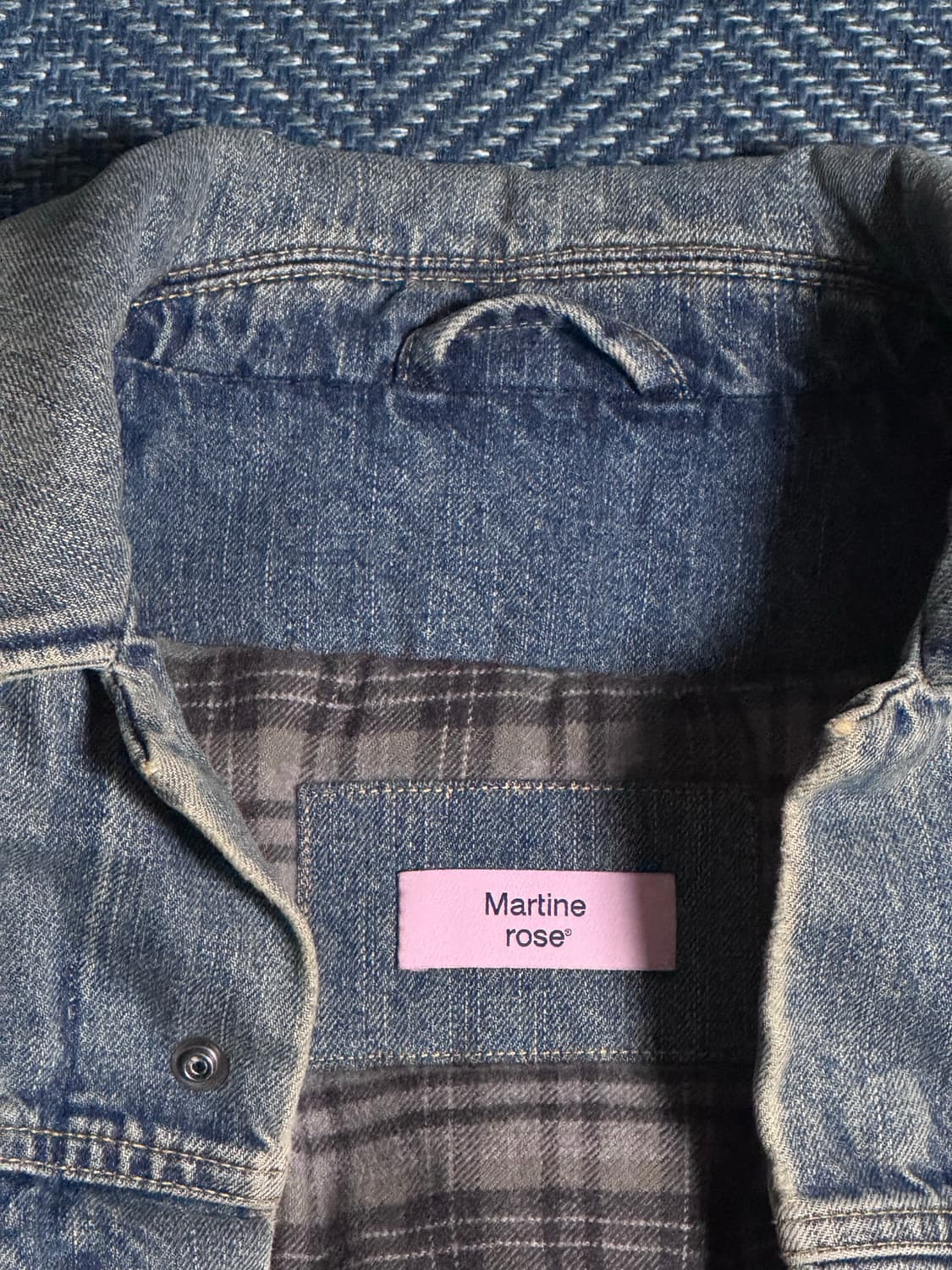 패디드 데님 자켓 padded denim jacket 001 상품이미지5