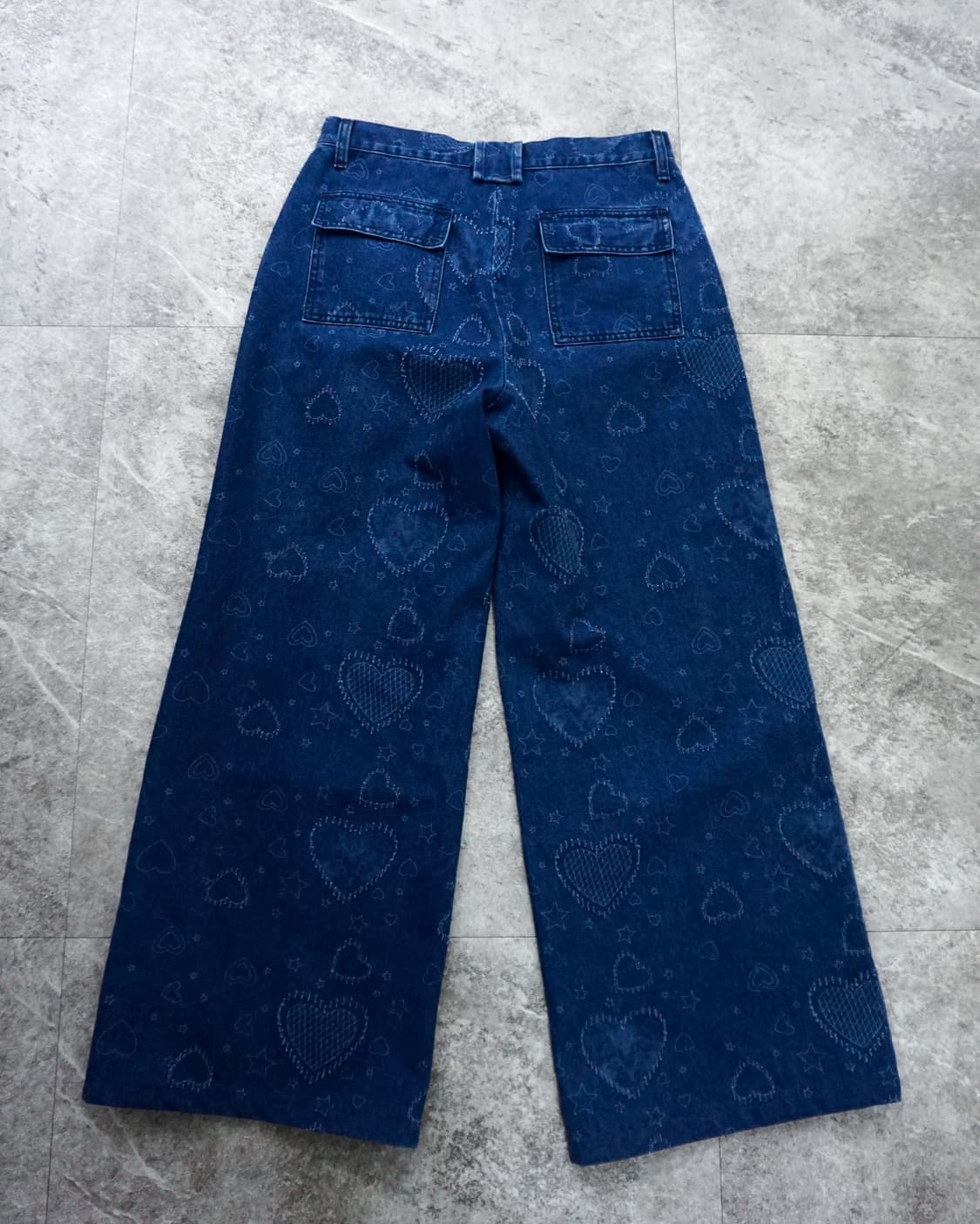 eDLiA*s Heart Denim Pants 상품이미지2