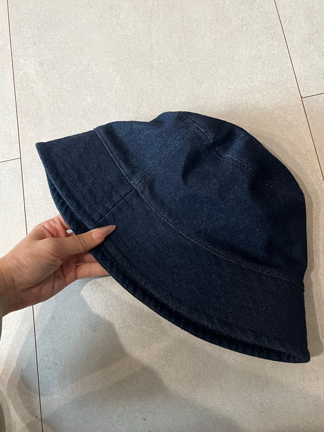 코스 데님 버킷햇 상품이미지2