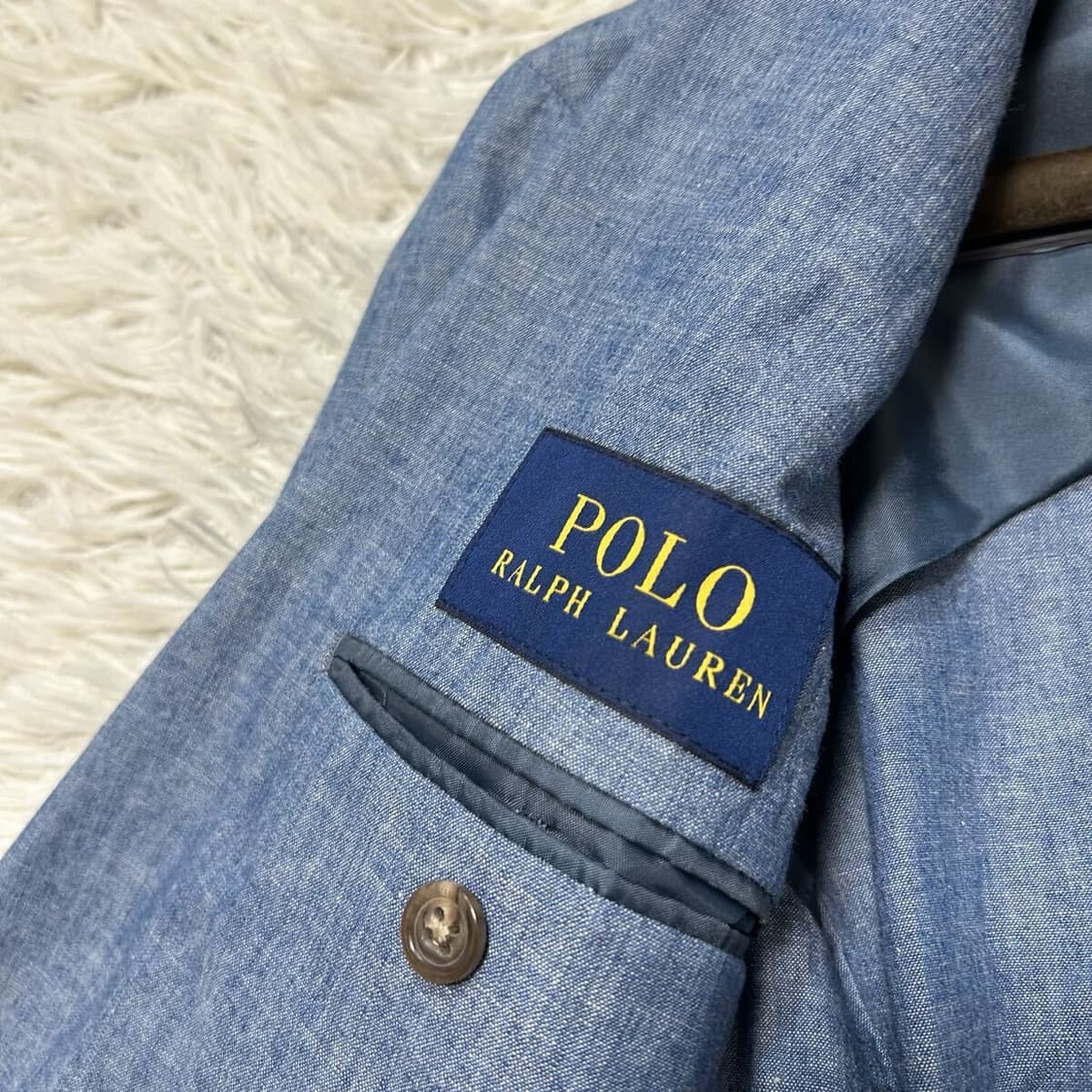 [택포] 폴로 랄프 로렌 샴브레이 코튼 스포츠 자켓 상품이미지6