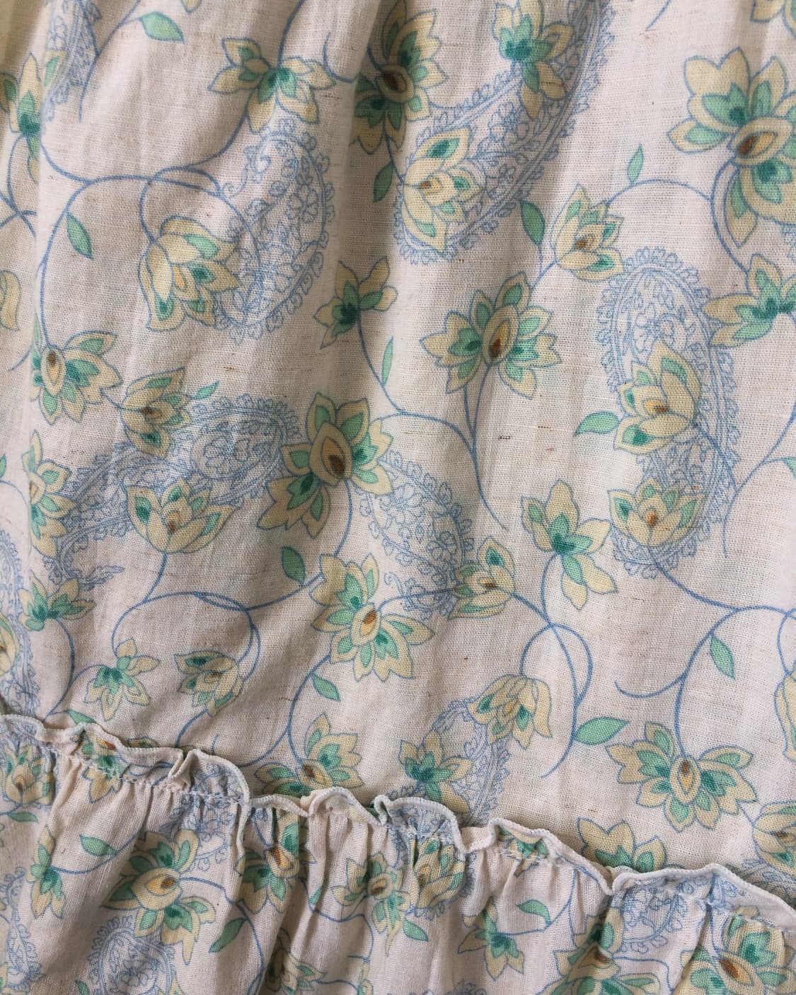 Flower pattern layer long skirt 상품이미지3