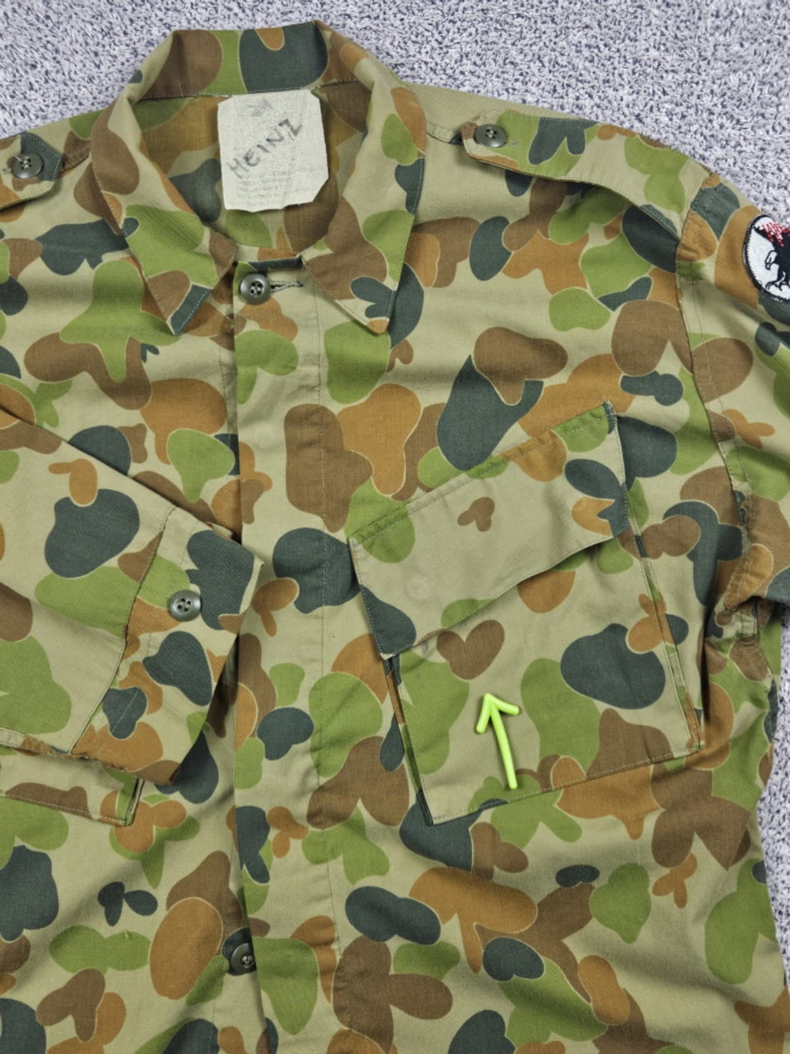 카모플라주 패턴 유틸리티 헌팅 셔츠 자켓 ( 상세설명참조 )/ 10530 상품이미지6