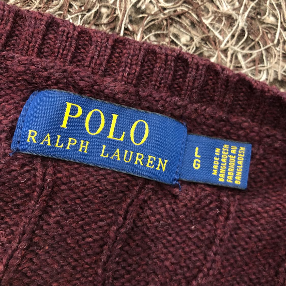 폴로 랄프로렌 케이블 니트 상품이미지4