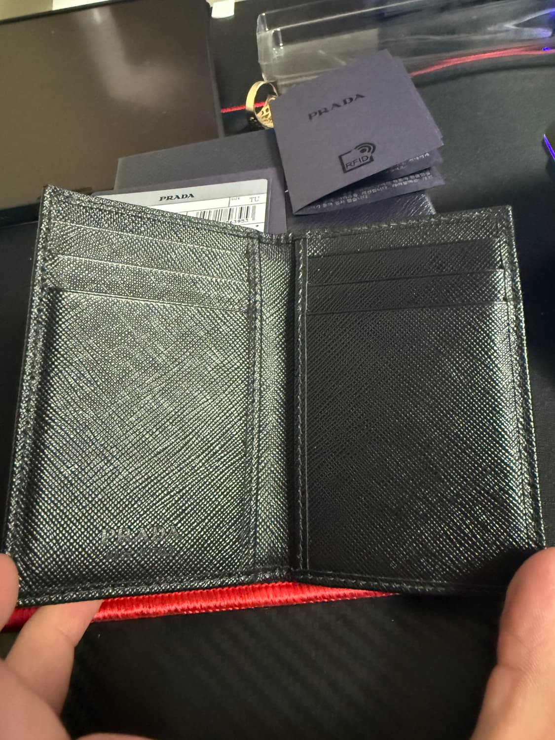 프라다 사피아노 오거나이저 카드지갑 상품이미지3