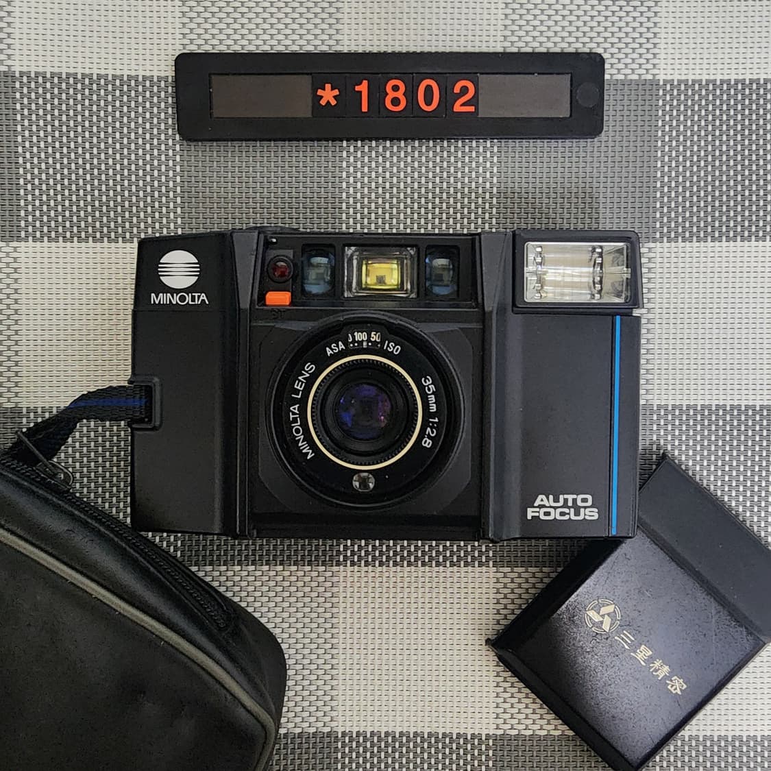 미놀타 AF-S 오토포커스 필름카메라 파우치포함 상품이미지1