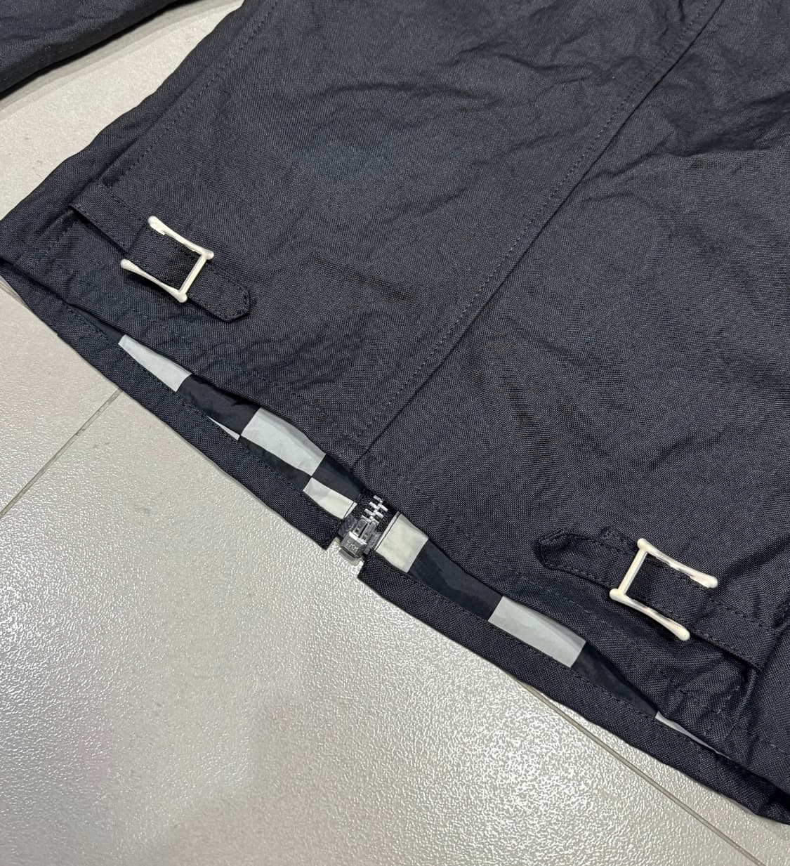 2006 준야 와타나베 왁스 코팅 나일론 집업 자켓 상품이미지5