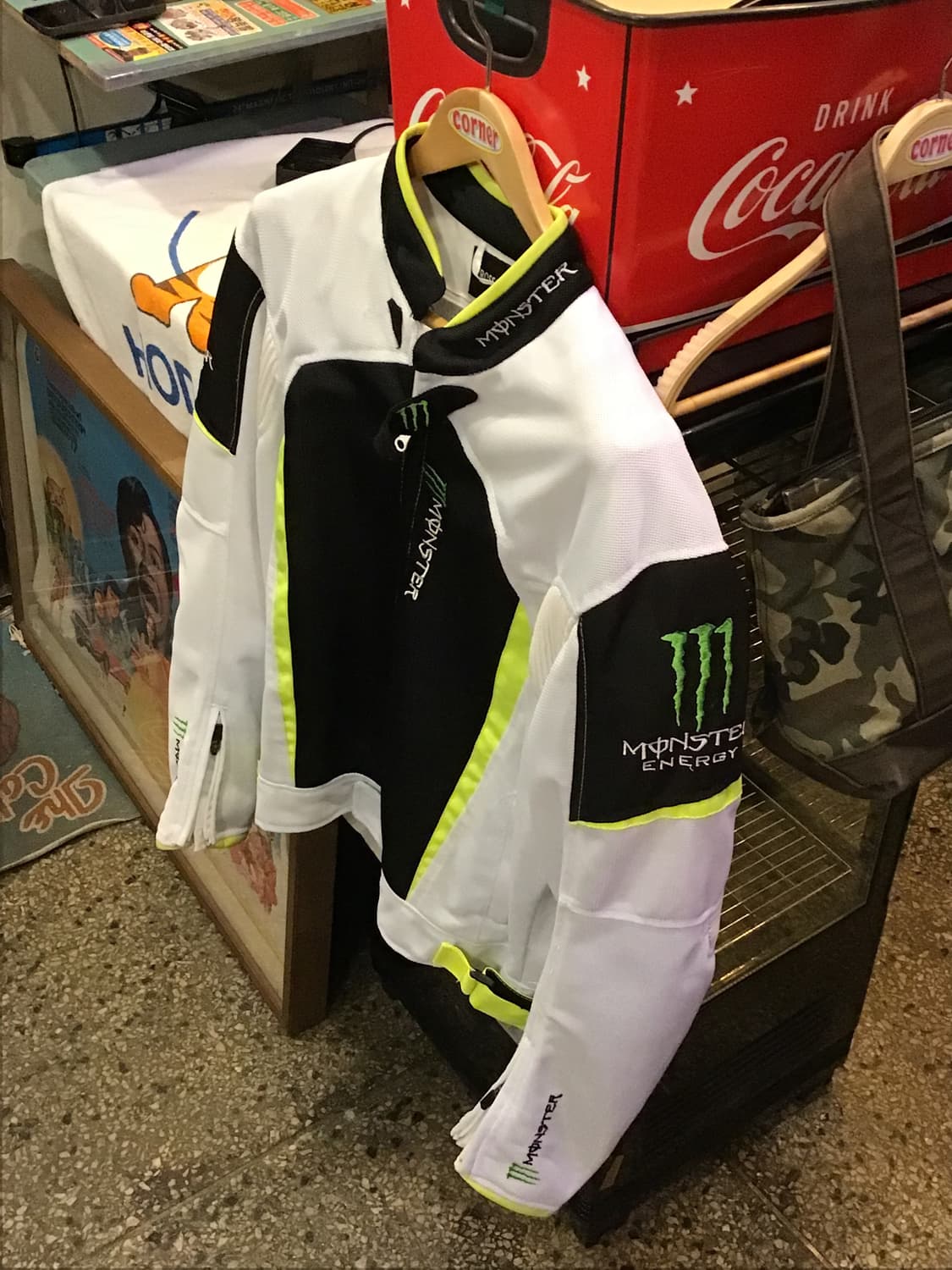  몬스터에너지 오토바이 레이싱 자켓 (XL) 상품이미지2