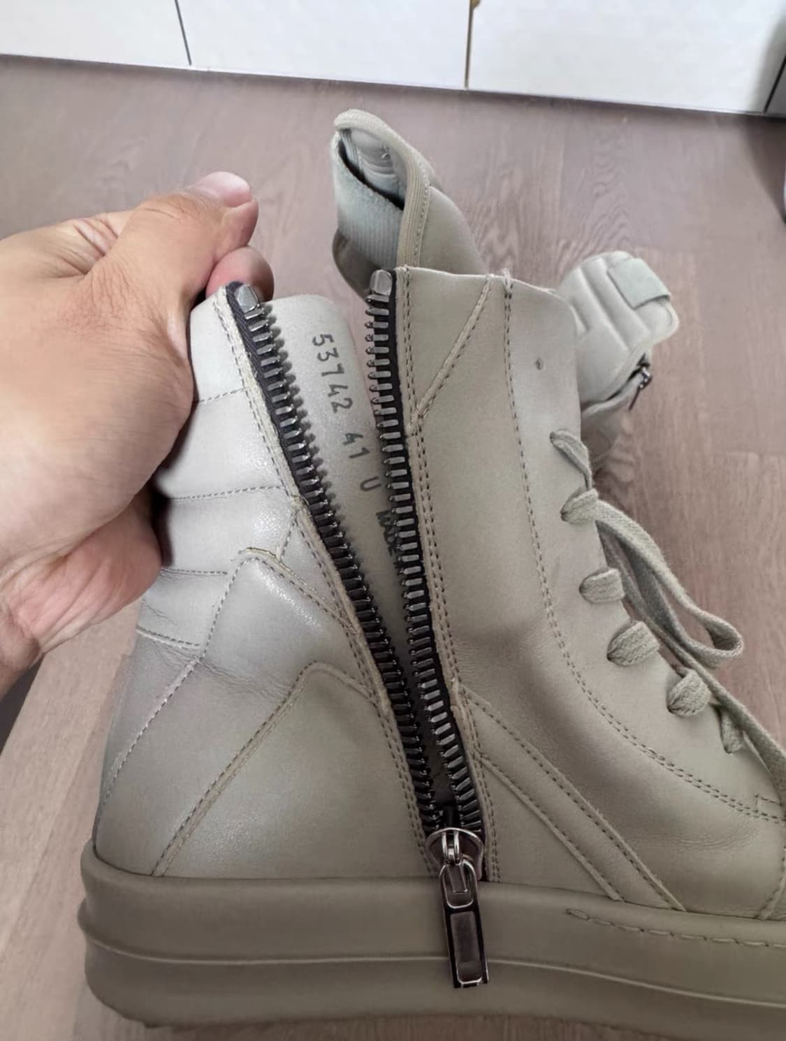 릭오웬스 지오바스켓 밀크 41 상품이미지3