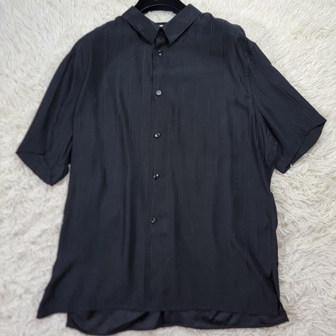 [차은우님 착용] 생로랑 24ss 카산드라 로고 실크 셔츠 상품이미지5