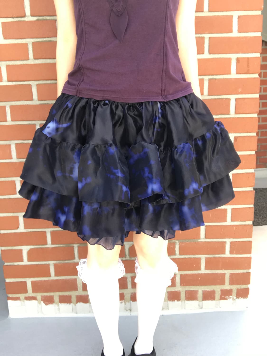 vintage tiered ruffle pants 상품이미지3