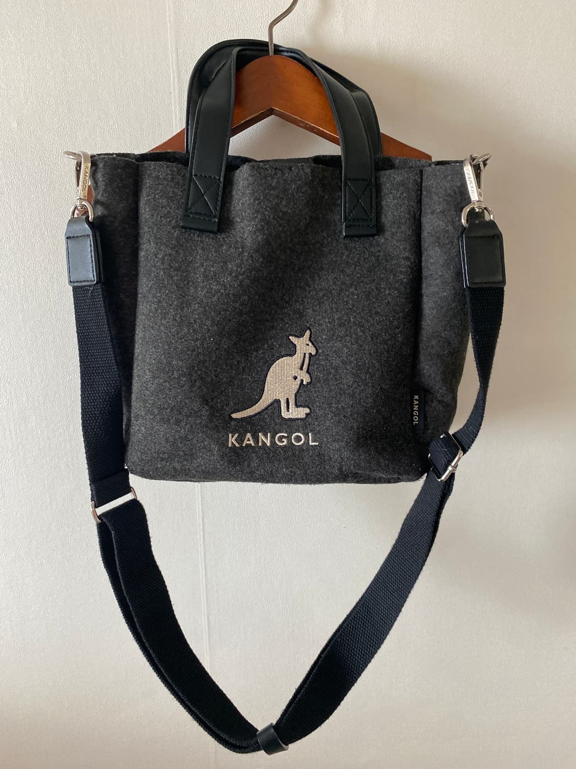 캉골 펠트 토트백 숄더백 상품이미지2