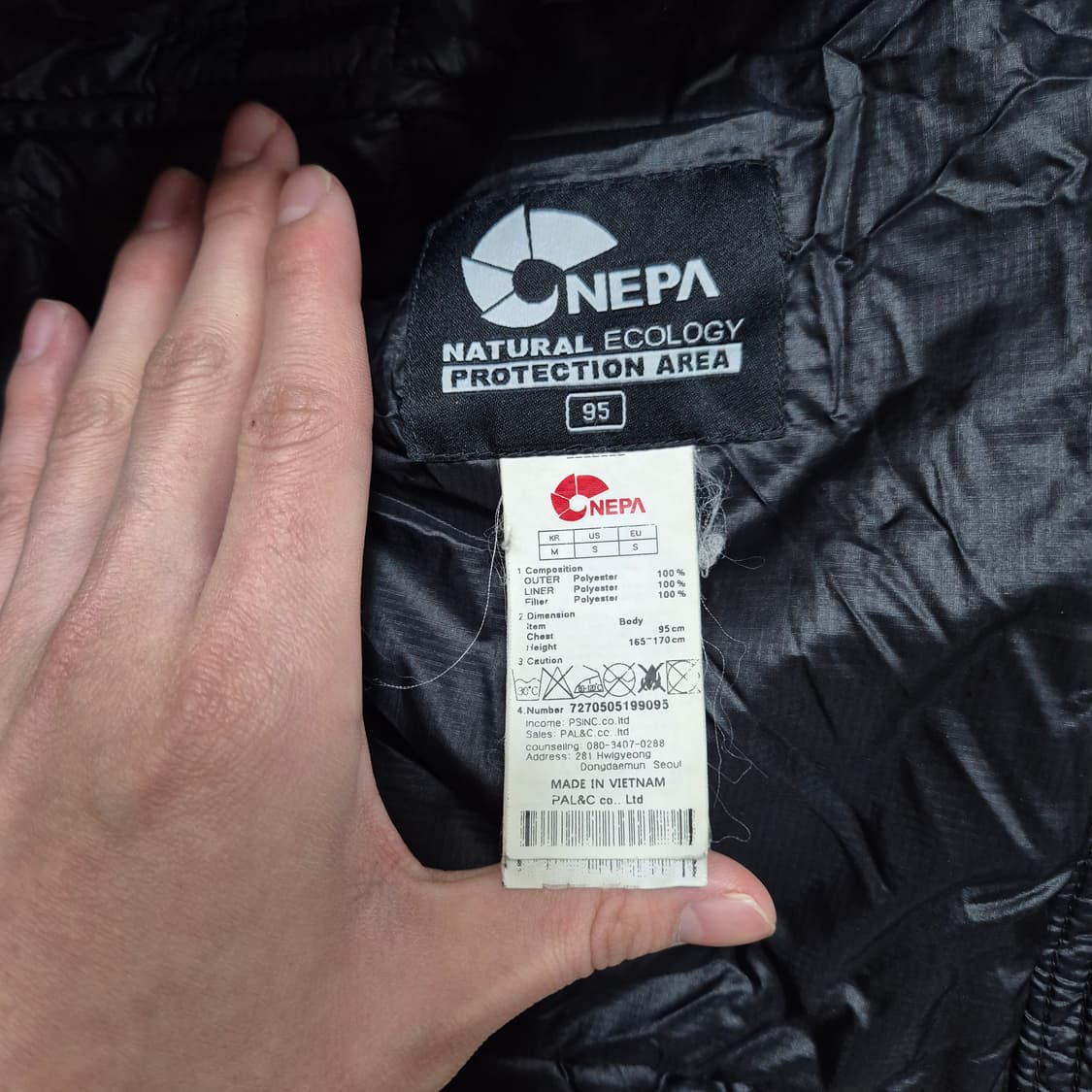 네파 에볼루션 남성 경량패딩 점퍼 M(95) 상품이미지6