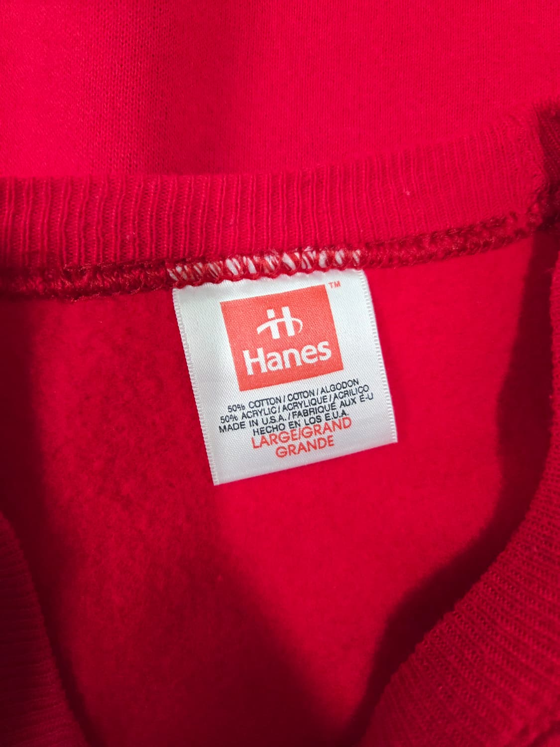 헤인즈 90s 크리스마스 트리 맨투맨 스웻셔츠 상품이미지7