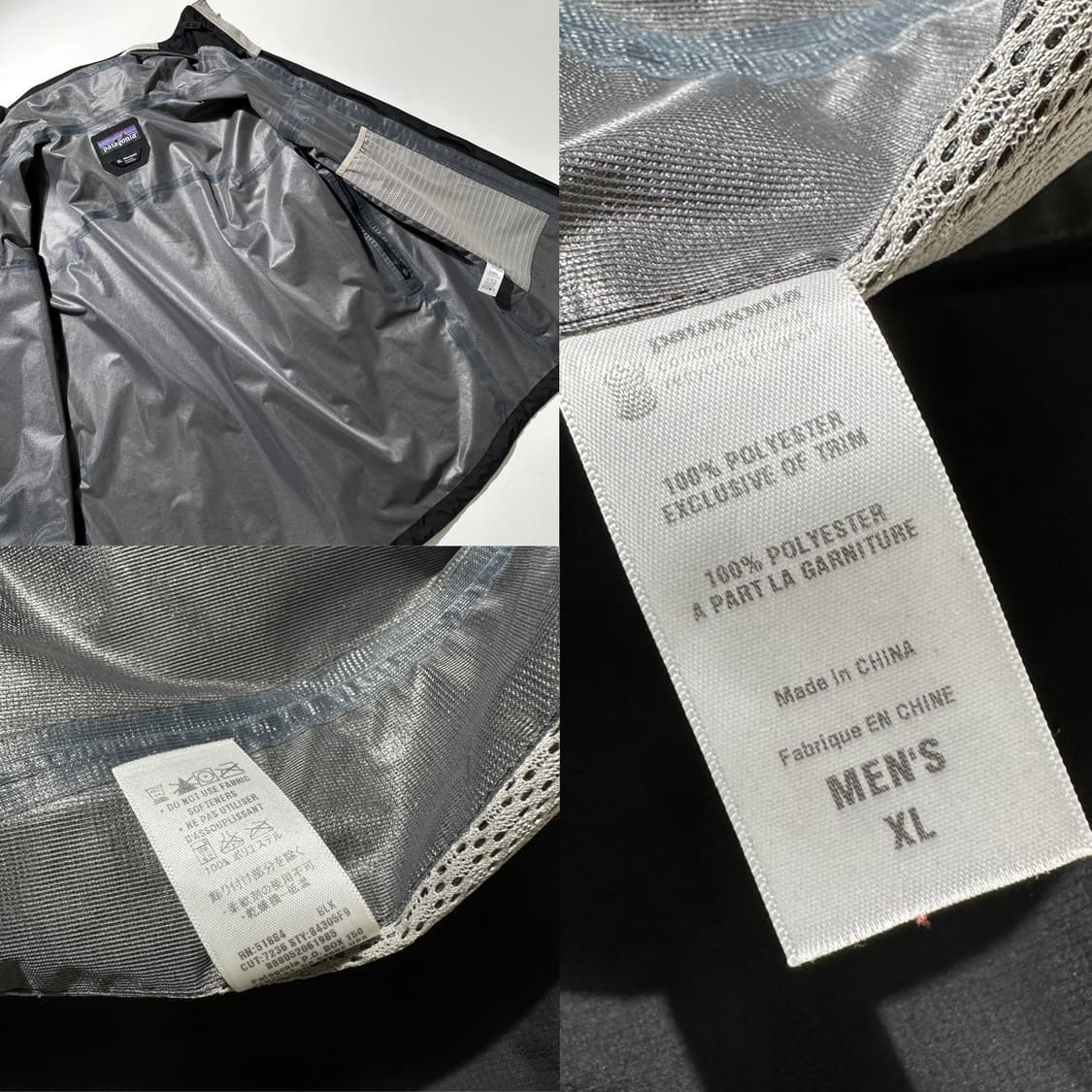 파타고니아 토렌쉘 3L 자켓 블랙 상품이미지10