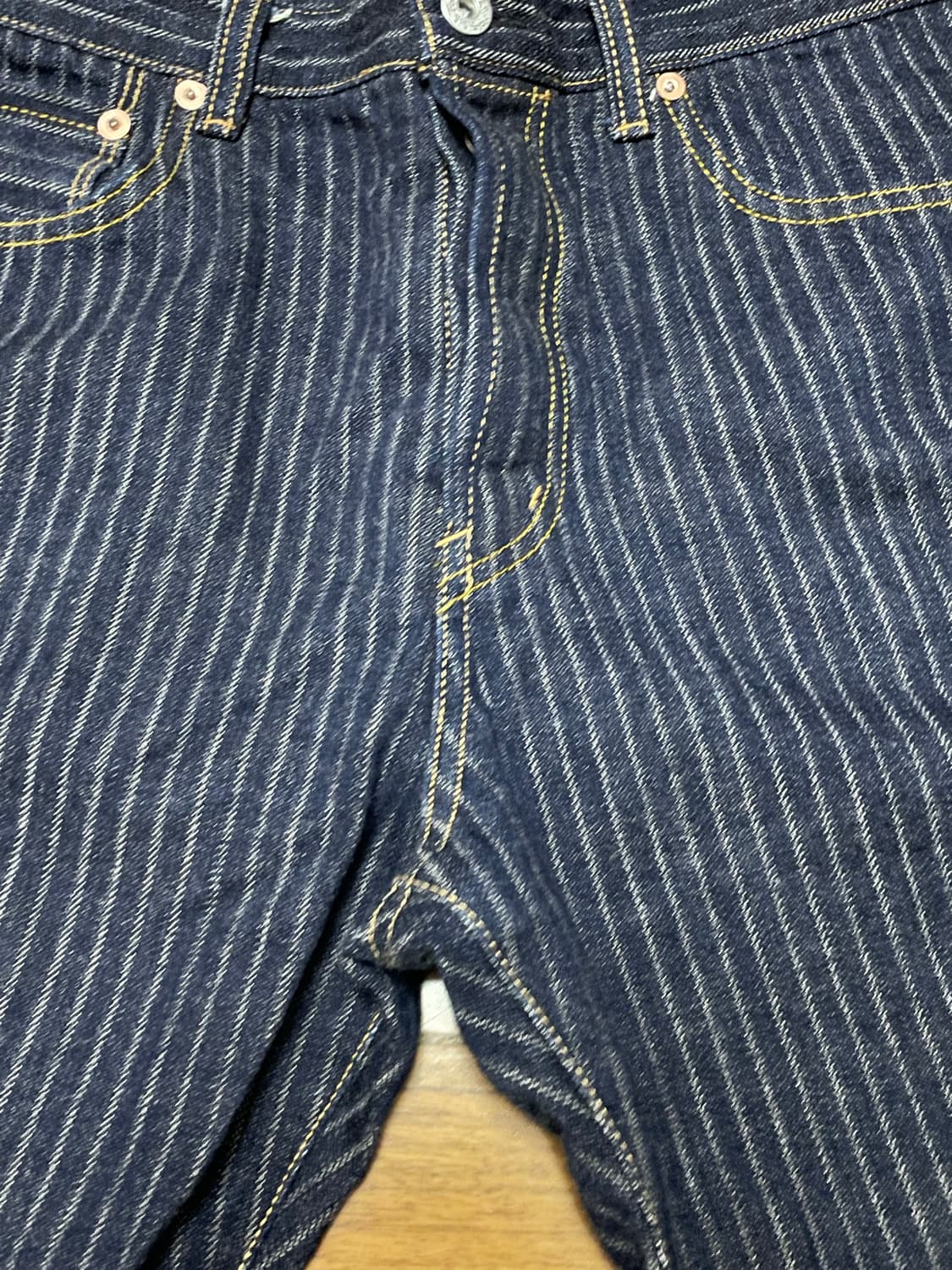 비디알 109 cowboy 셀비지 데님(L size) 상품이미지3