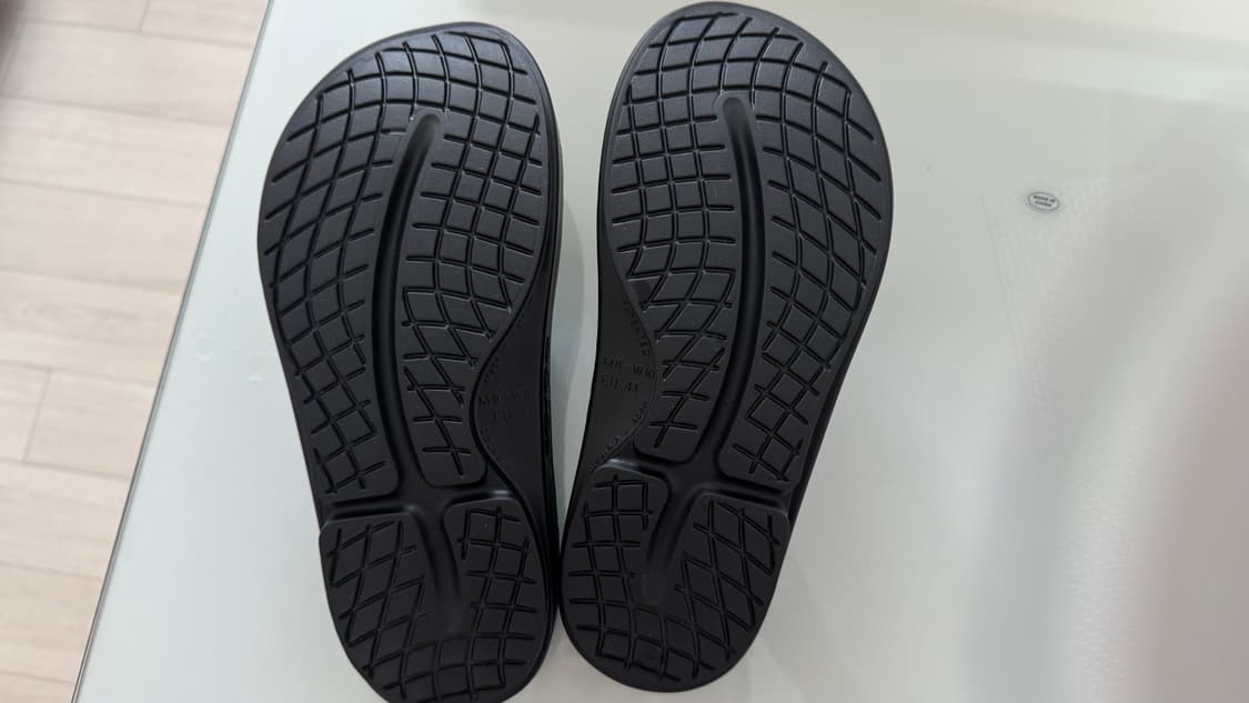 우포스 오리지날 블랙 260 Oofos OOriginal Black 상품이미지3