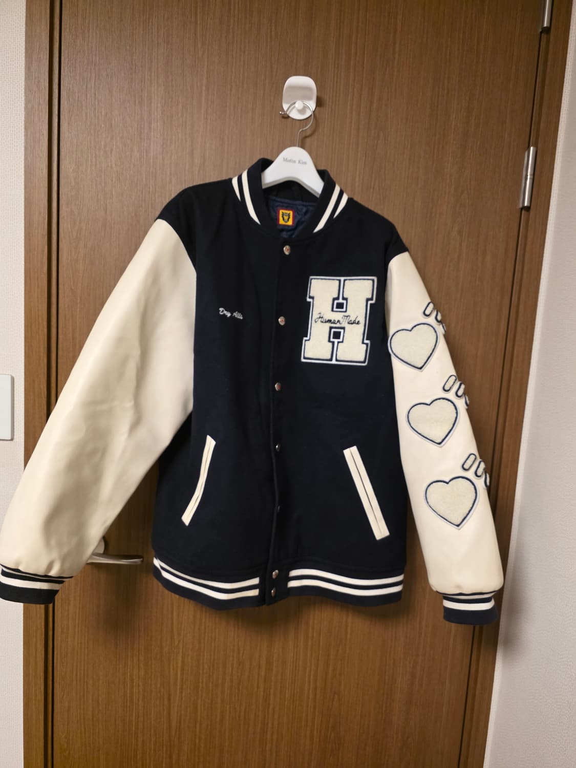 휴먼메이드 19fw 바시티 자켓 xl 상품이미지1