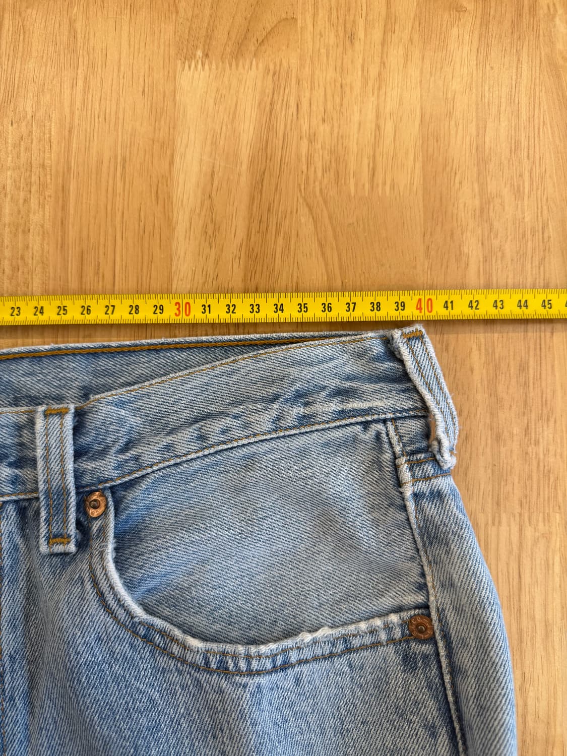 90‘s MADE IN USA 리바이스 501 데님 팬츠 상품이미지9