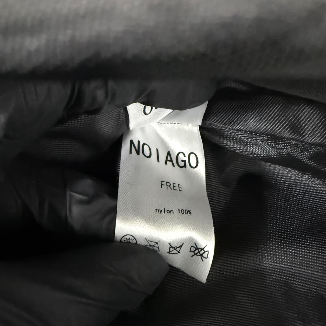 노이아고 심볼로고 백팩 0129T2 상품이미지4