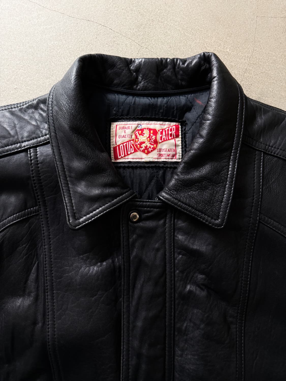LOTUSEATER Sheepskin Leather Jacket 상품이미지4