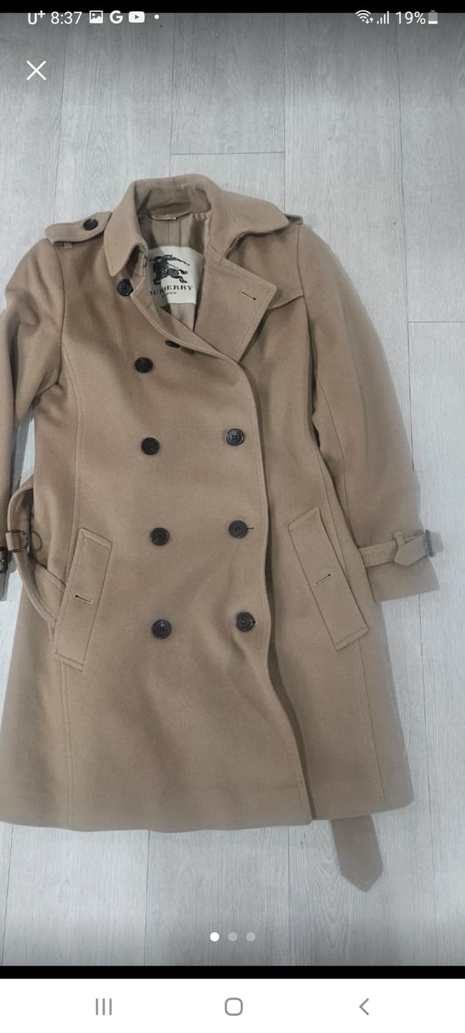 버버리 캐시미어 겨울코트 상품이미지1