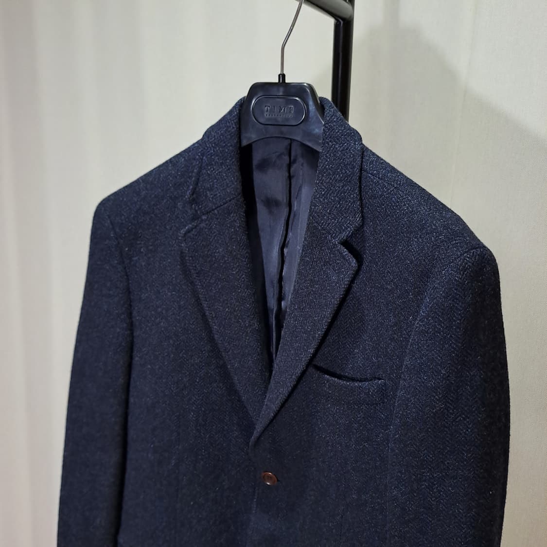 (택포) 헤지스 헤링본 네이비 블레이저 95-100 B256 상품이미지2