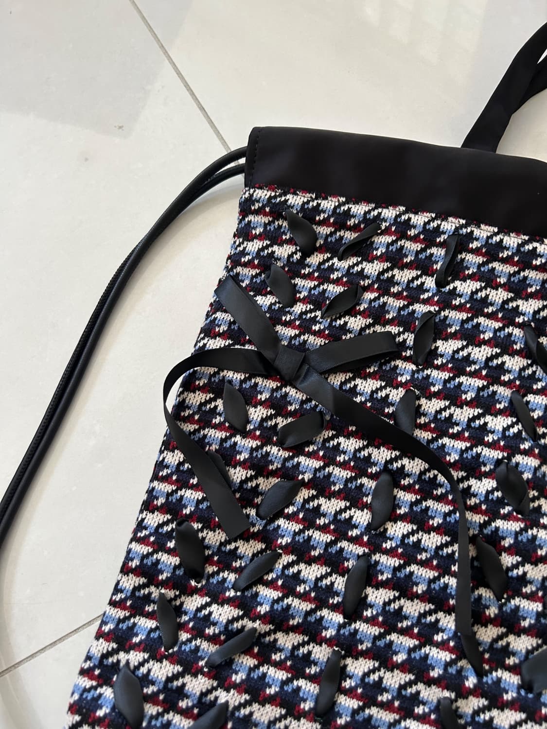 ribbon nap sack 상품이미지5