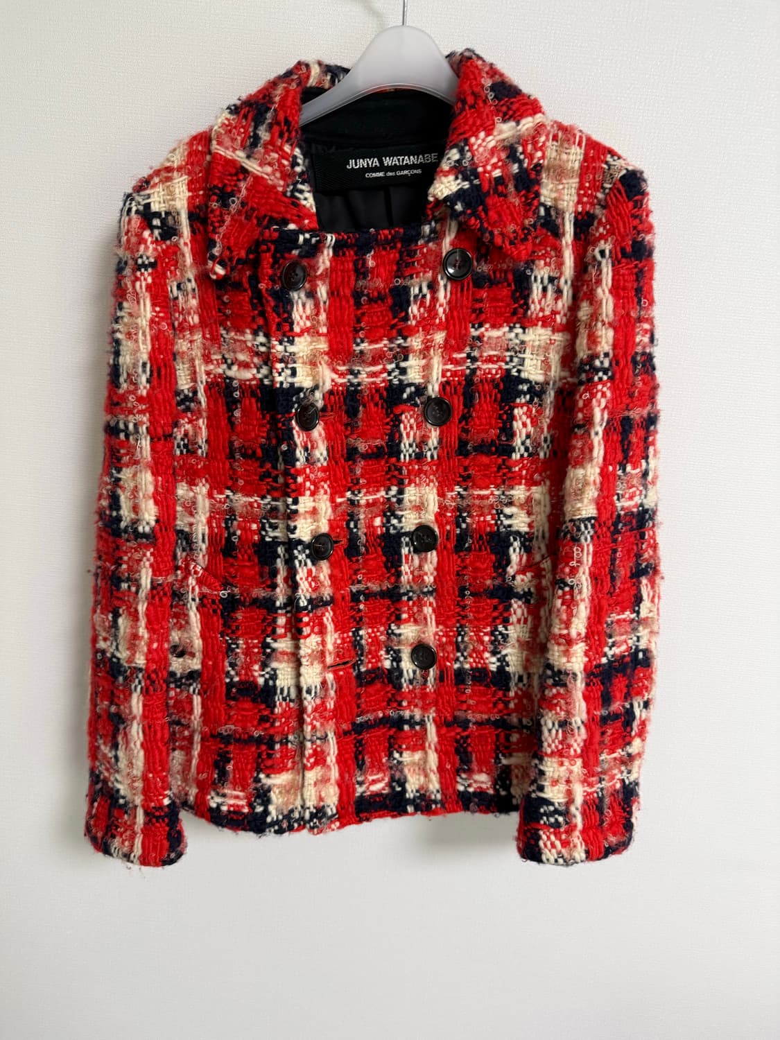 준야 와타나베 트위드 자켓 상품이미지1