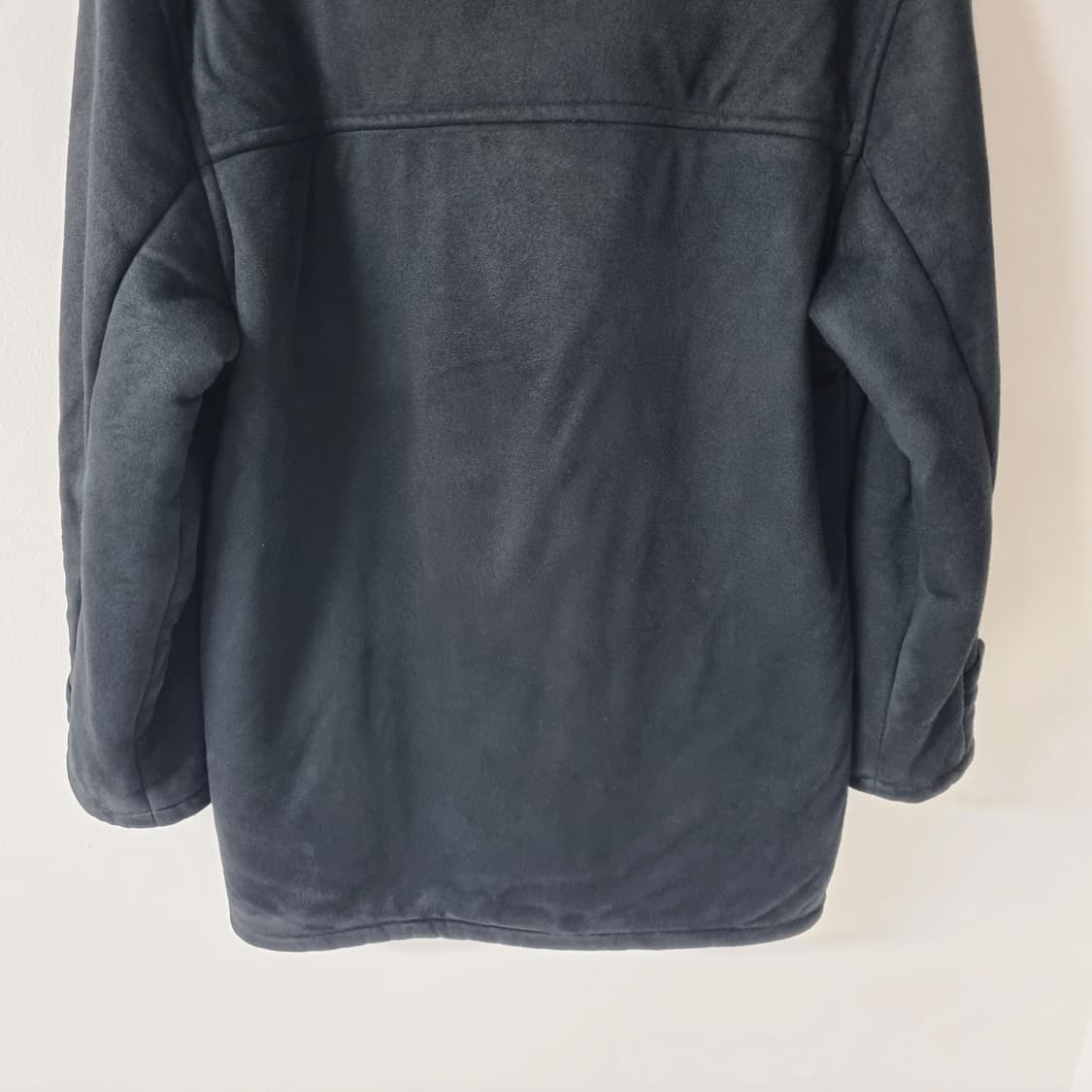 빈티지 스웨이드 더블코트 블랙 - L 상품이미지7