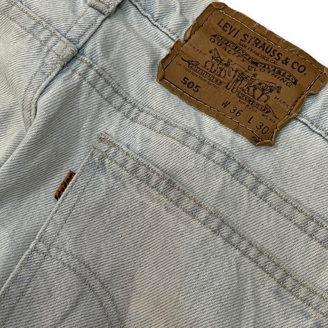  USA 리바이스 505 데님팬츠 y14245 상품이미지8
