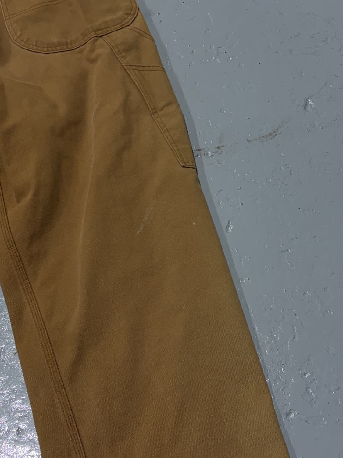 디키즈(Dickies) 빈티지 덕 캔버스 브라운 오버롤 상품이미지10