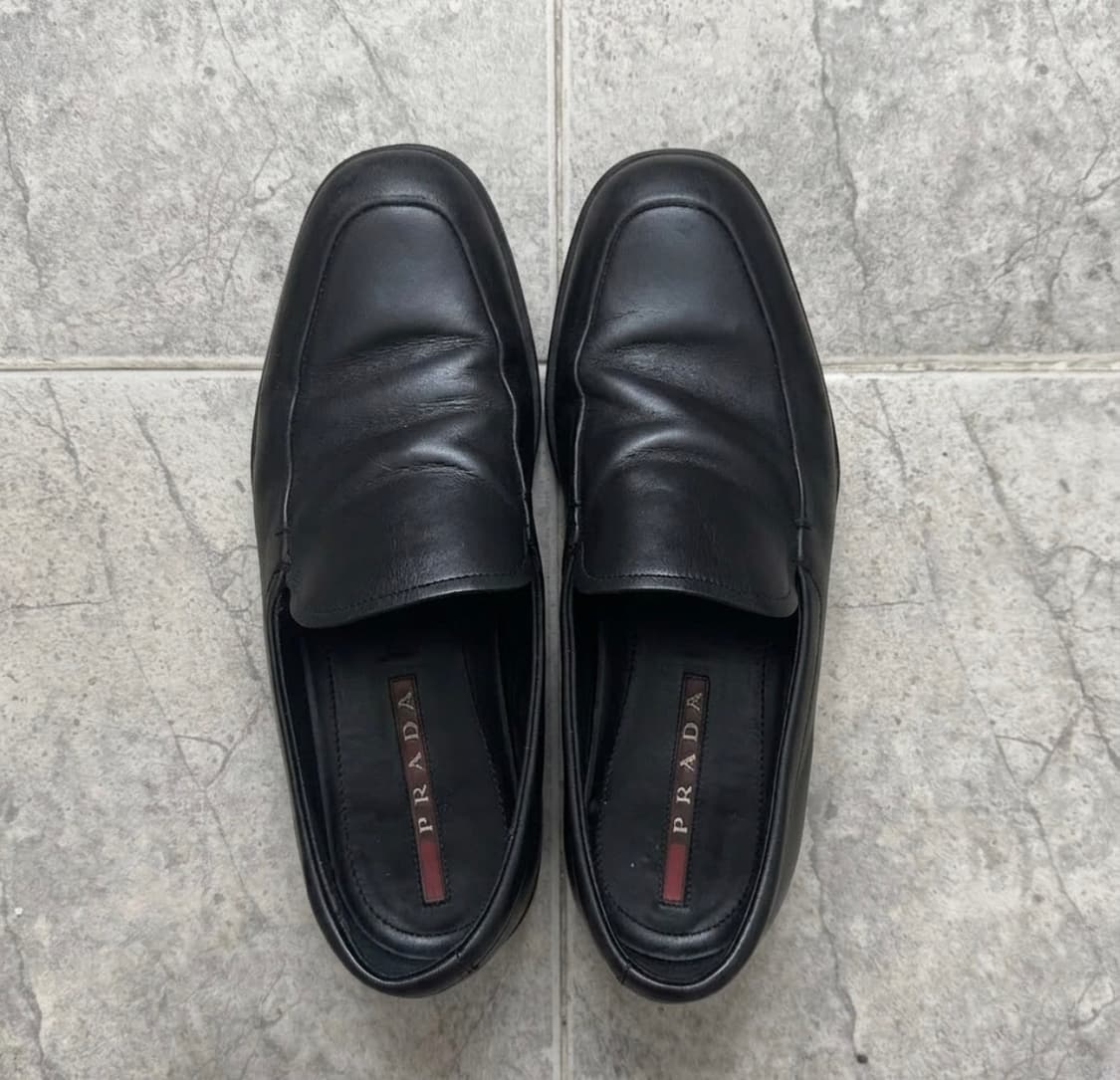 프라다 스포츠 스티치 로퍼 상품이미지1