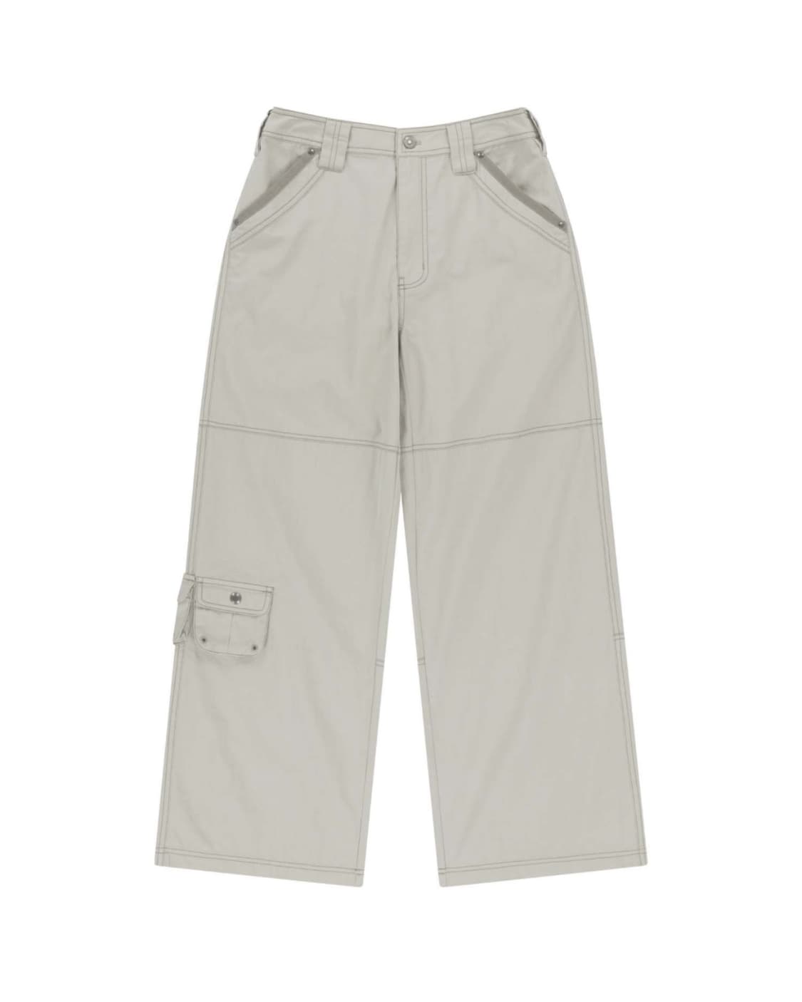 SNAP WORK PANTS LIGHT BEIGE 2 상품이미지1
