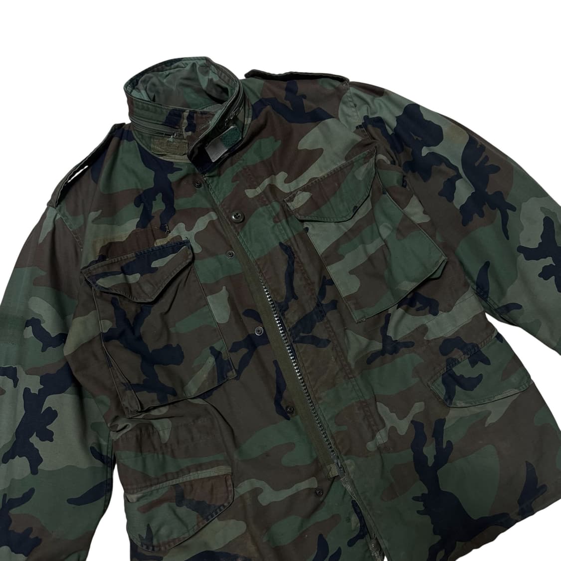 Us Army M-65 우드랜드 카모 필드자켓 상품이미지1