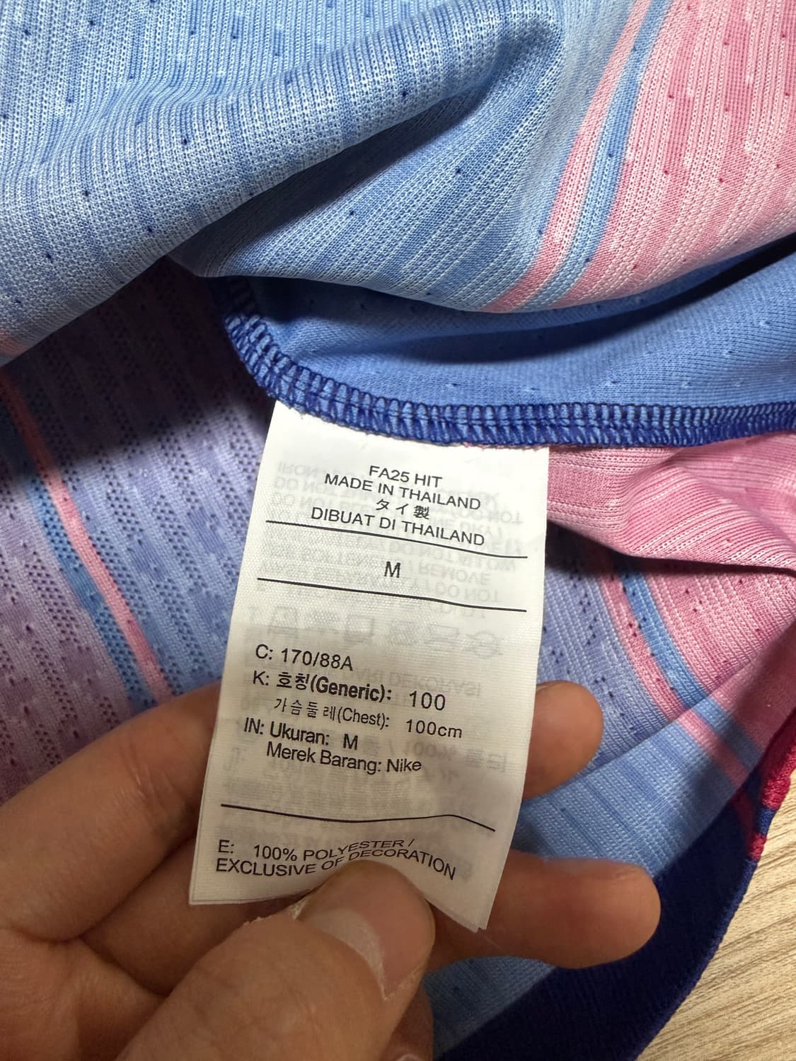 25-26 바르셀로나 홈 adv(어센틱) 유니폼 라민 야말 상품이미지6