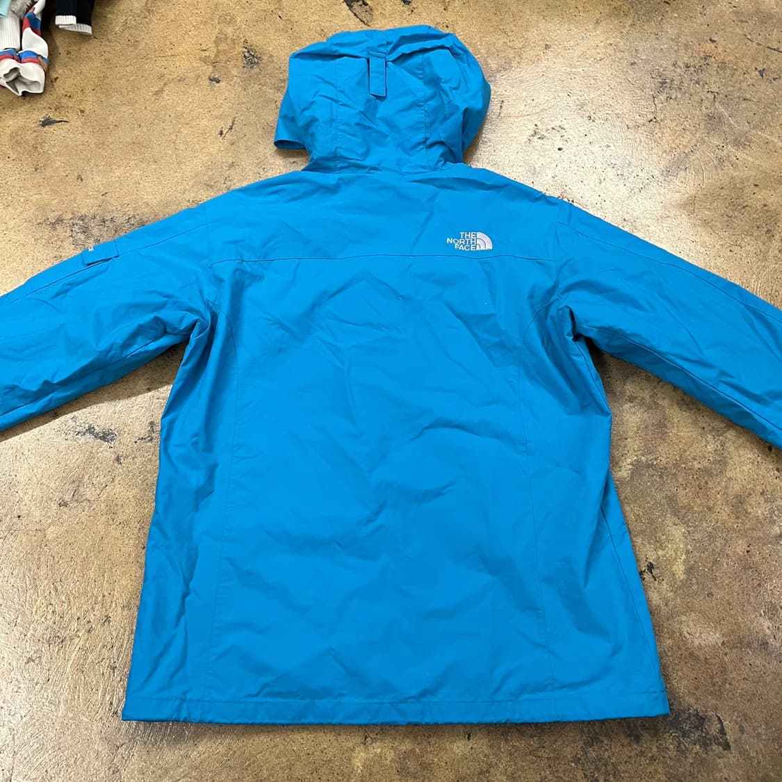 [정품/90] 노스페이스 후드 바람막이 블루 b14 상품이미지4