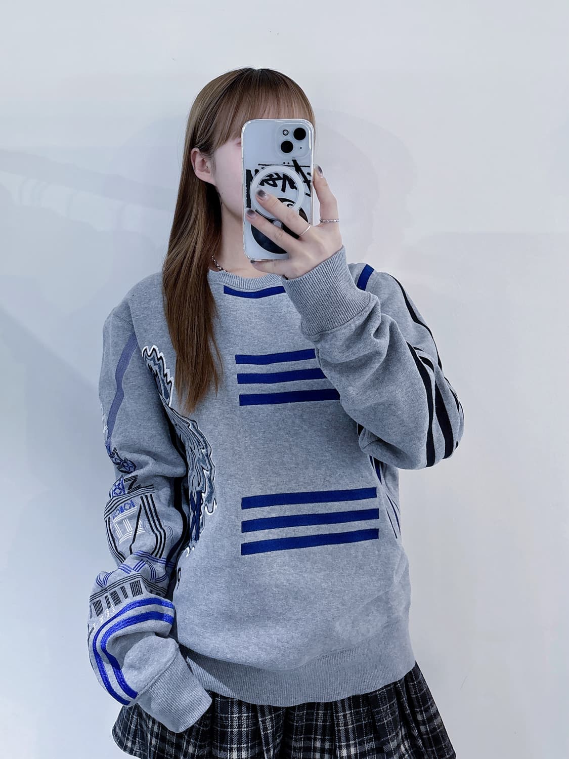 겐조 자수로고 타이거 맨투맨 상품이미지2